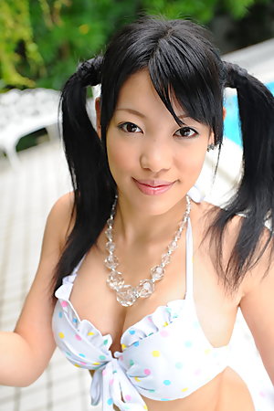 It's hard to resist hot pig tailed beauty