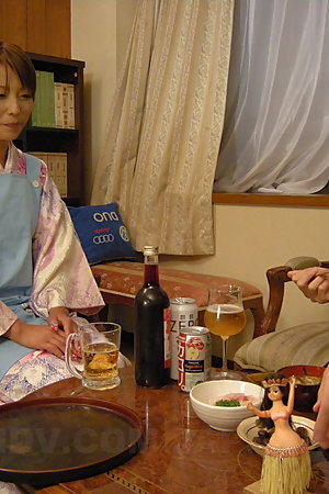 Nasty Kaede Moritaka gets rammed by stranger