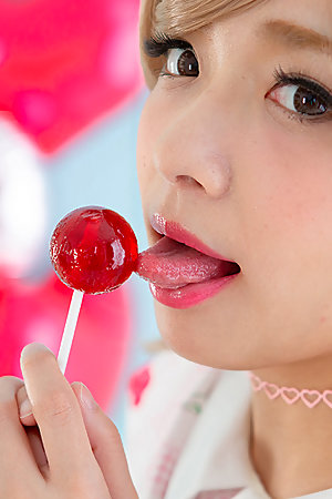 Rika Mari Sucks Candy Dick