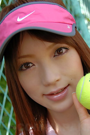 Super hot Nazuna Otoi  shows off outdoors